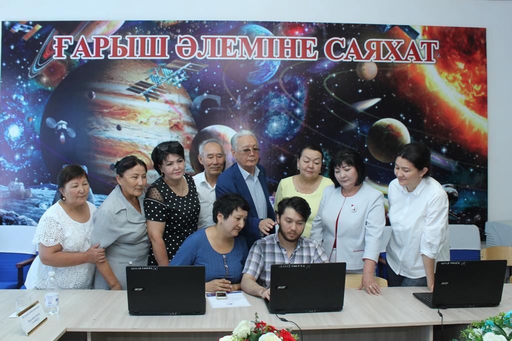 Академик Оңғарбек Әліпбеки атындағы кабинет ашылды.