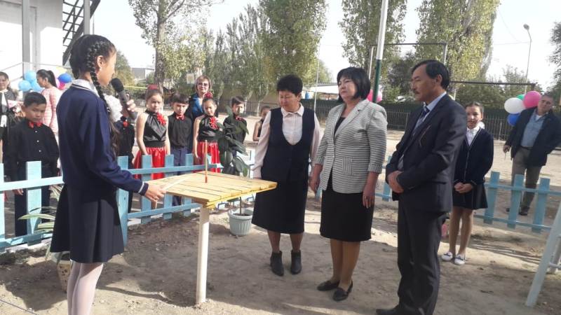 Мектеп-лицейде метостанция ашылды