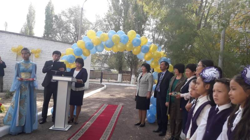 Мектеп-лицейде метостанция ашылды