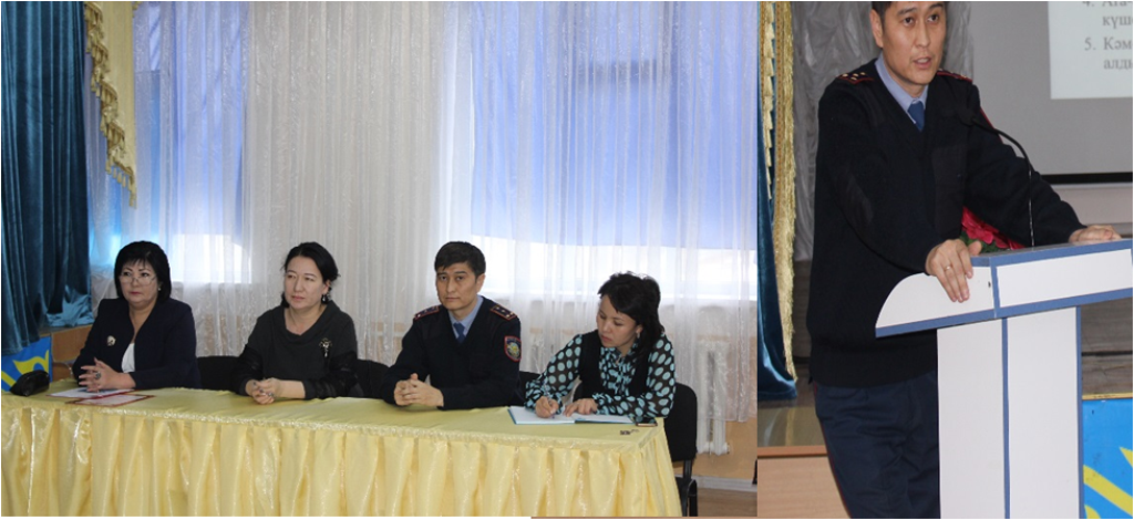 «Жібек жолы мектеп лицейі» бойынша зорлық-зомбылықтың алдын-алу және оған әрекет ету бағдарламасын жұмыс тәжірибесіне еңгізу