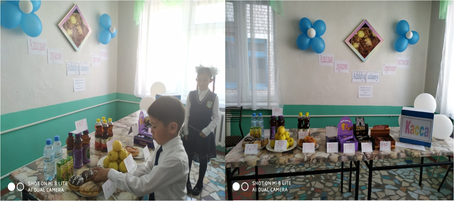 "Жібек жолы" мектеп-лицейінде өткізілген "Адалдық алаңы"