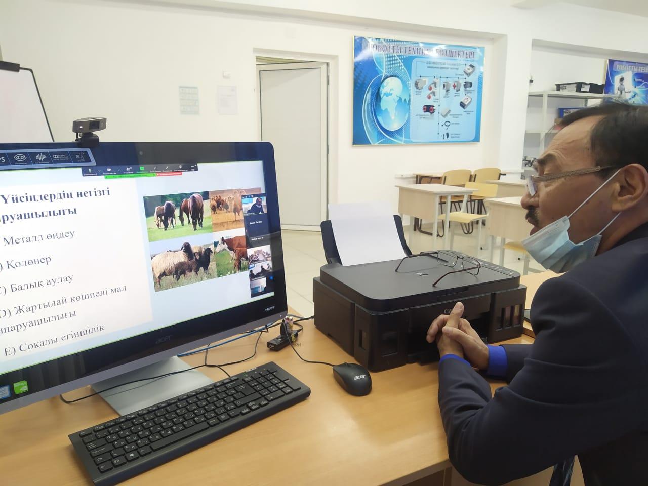 "Мектеп бітіруші оқушыларды ҰБТ-ге дайындау жоспары" аясында Қазақстан тарихы пәнінен түсіндірме жұмысы