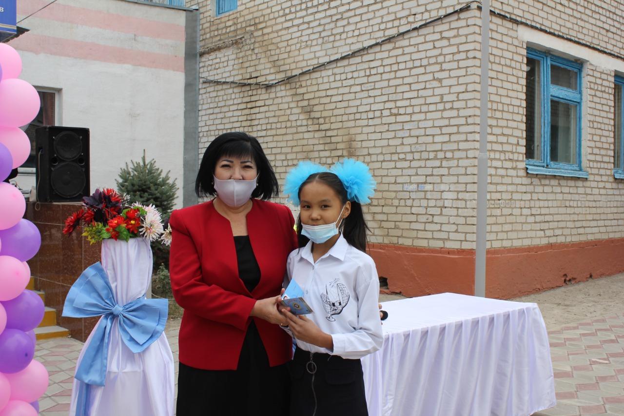 5-ші сынып оқушылары «лицеистер» қатарына қабылданды.